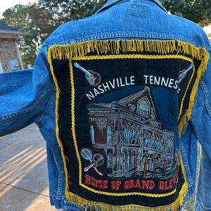 Wrangler Jacket with Nashville Tennessee Embroidery